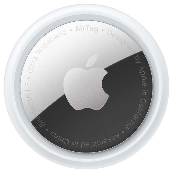 

Умный брелок Apple AirTag (1 Pack) (MX532), Серебристый;белый, AirTag