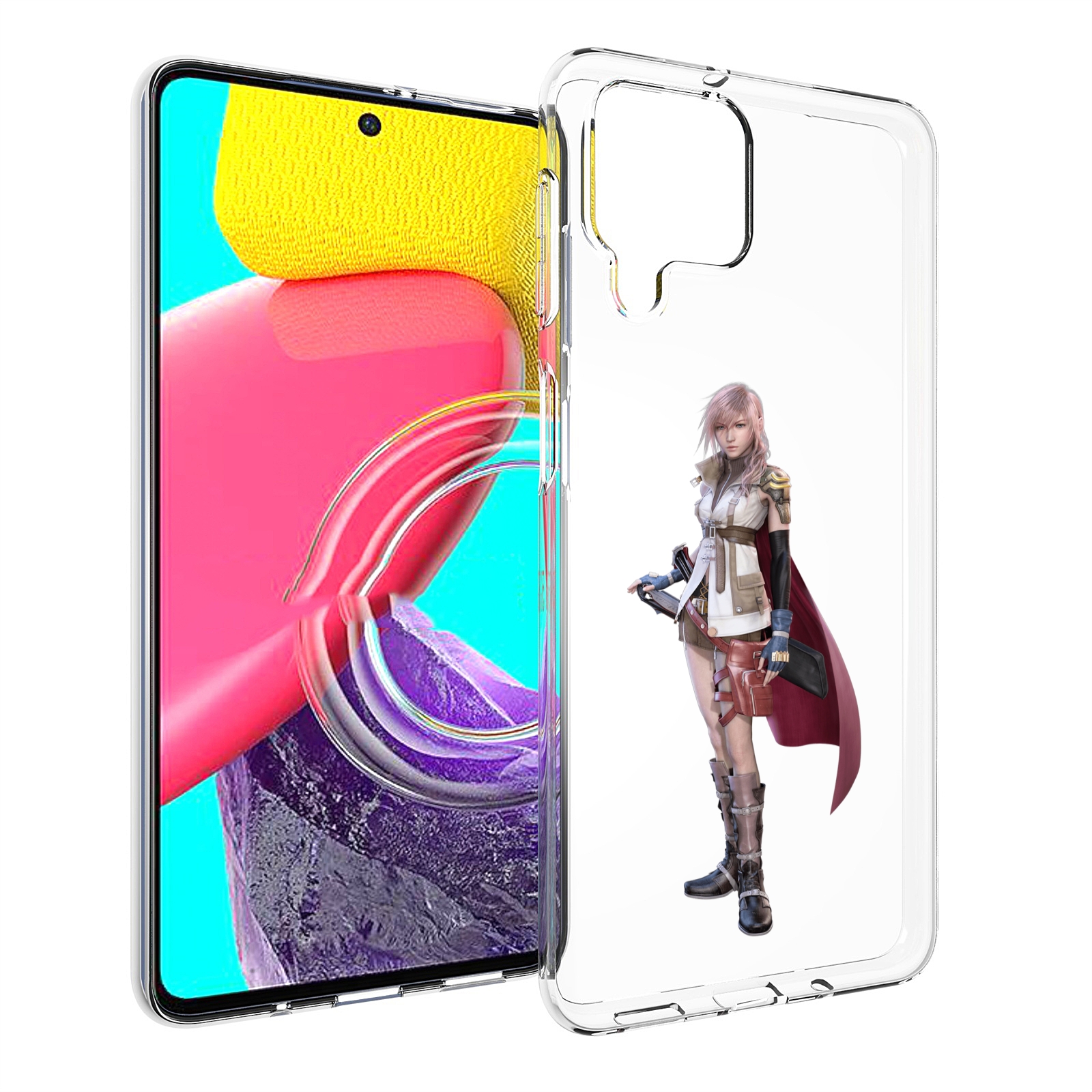 

Чехол MyPads Final-Fantasy для Samsung Galaxy M53 (SM-M536), Прозрачный, Tocco