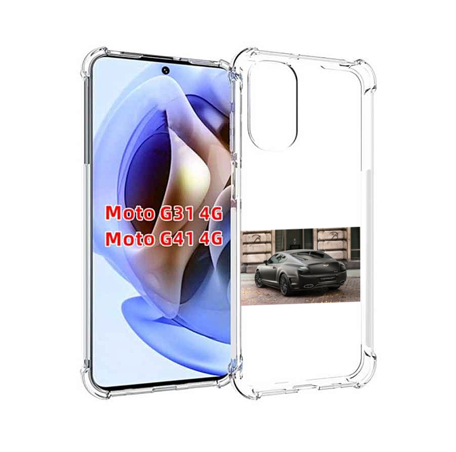 

Чехол Mypads Bentley 1 Мужской Для Motorola Moto G31 4G/G41 4G, Прозрачный, Tocco