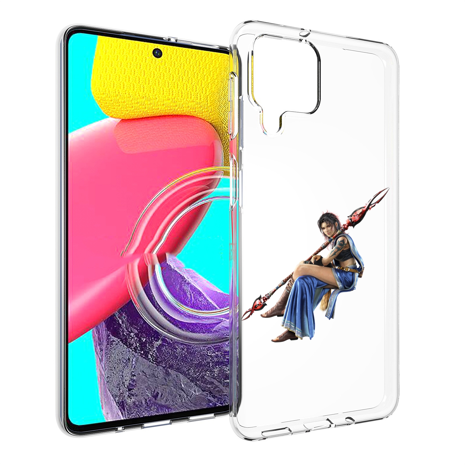

Чехол MyPads Final-Fantasy-2 для Samsung Galaxy M53 (SM-M536), Прозрачный, Tocco