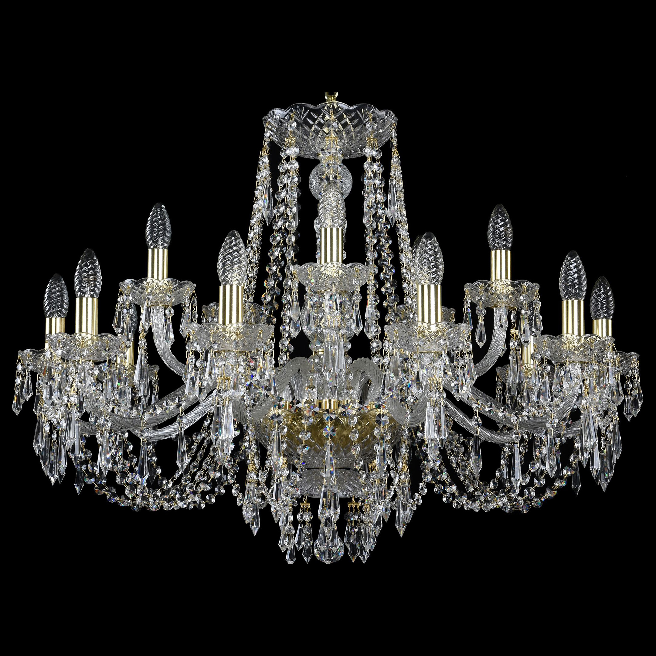 

Подвесная люстра Bohemia Art Classic 11.23.10_5.300.Gd.Dr