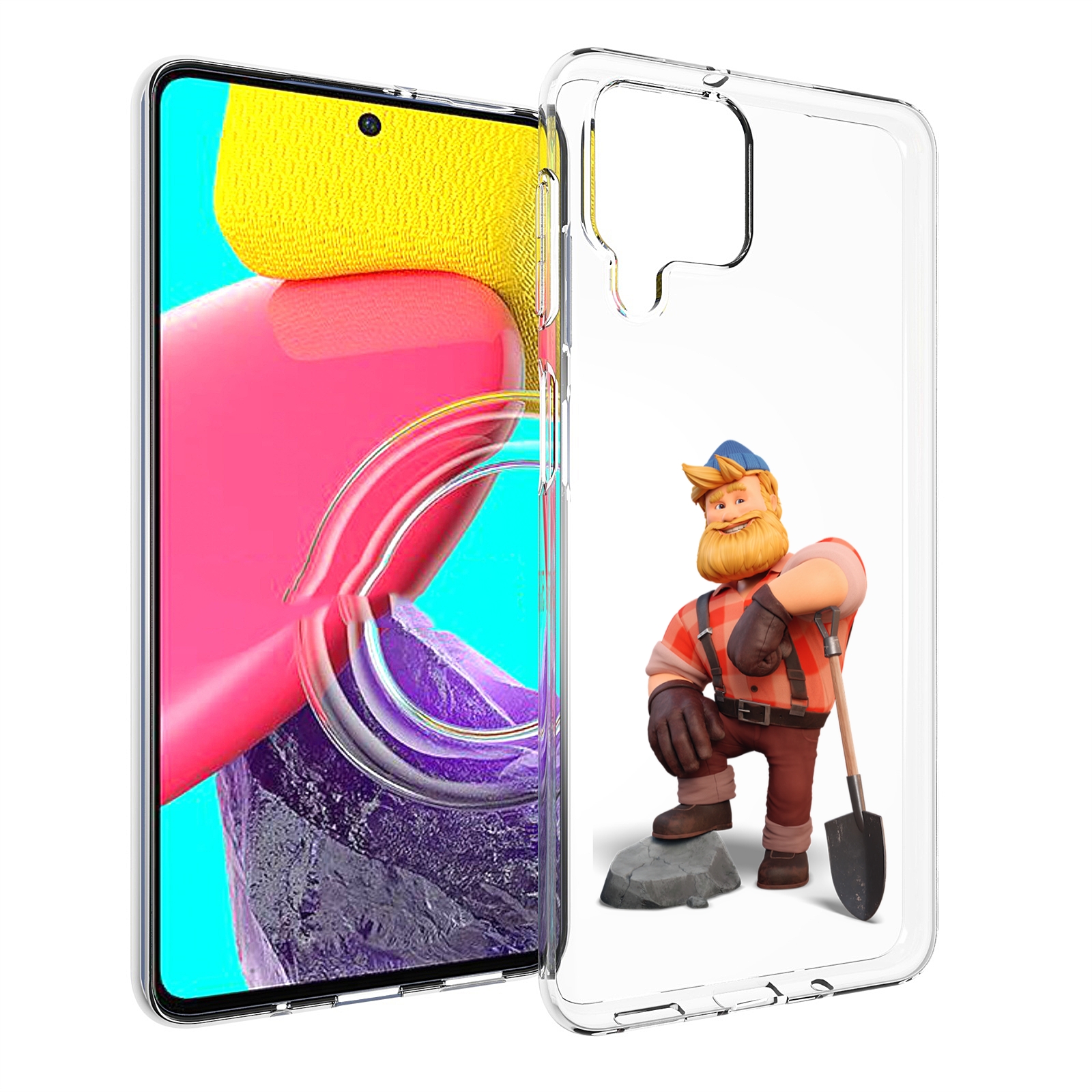 

Чехол MyPads FarmVille-2 для Samsung Galaxy M53 (SM-M536), Прозрачный, Tocco