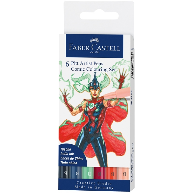 Ручки капиллярные Faber-Castell 