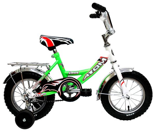 Детский двухколесный велосипед Атом Lizard-12