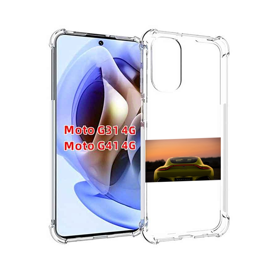 

Чехол Mypads Aston Martin Для Motorola Moto G31 4G/G41 4G, Прозрачный, Tocco