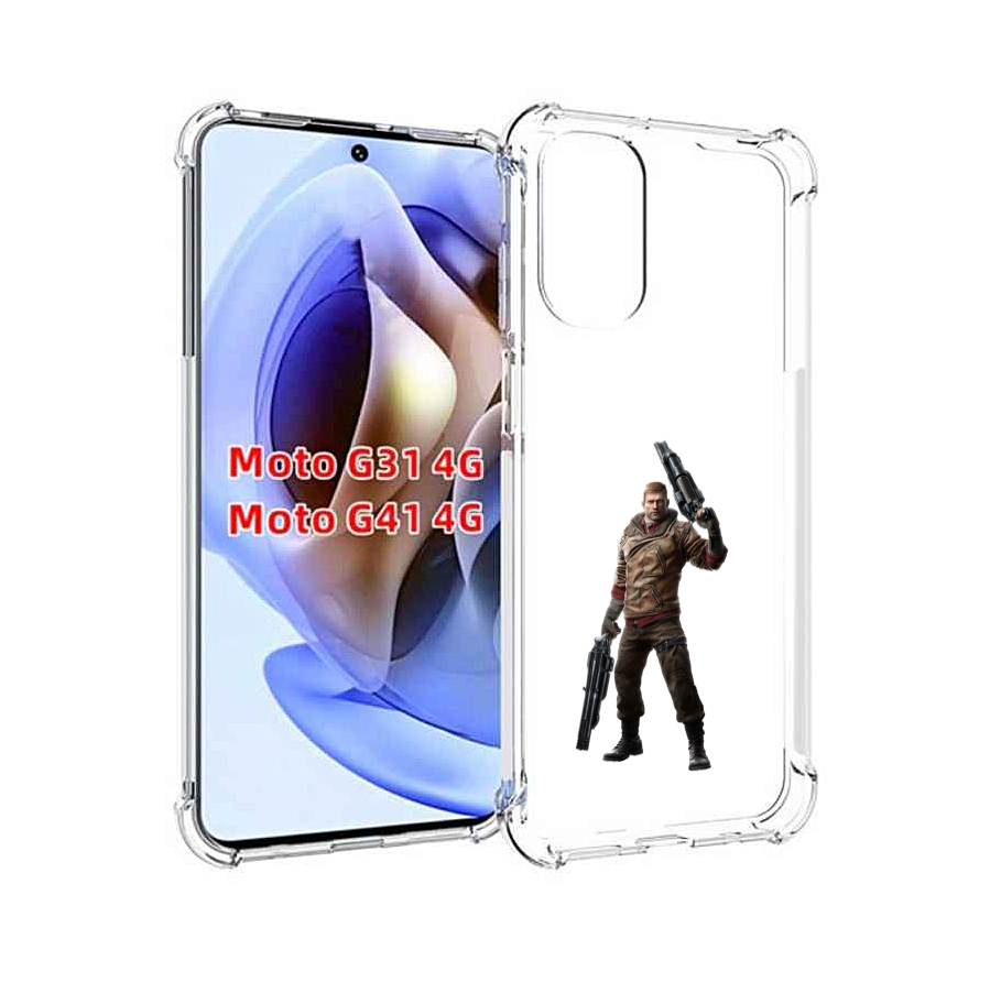

Чехол MyPads Wolfenstein для Motorola Moto G31 4G / G41 4G, Прозрачный, Tocco