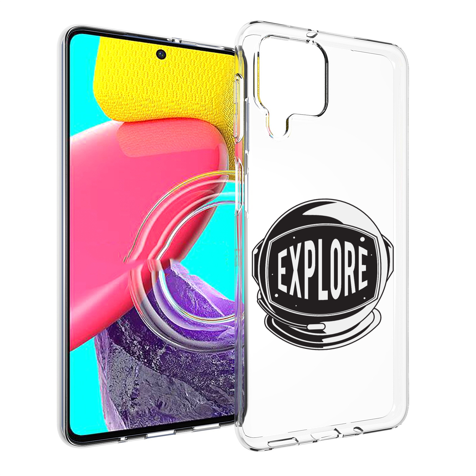 

Чехол MyPads Explore для Samsung Galaxy M53 (SM-M536), Прозрачный, Tocco