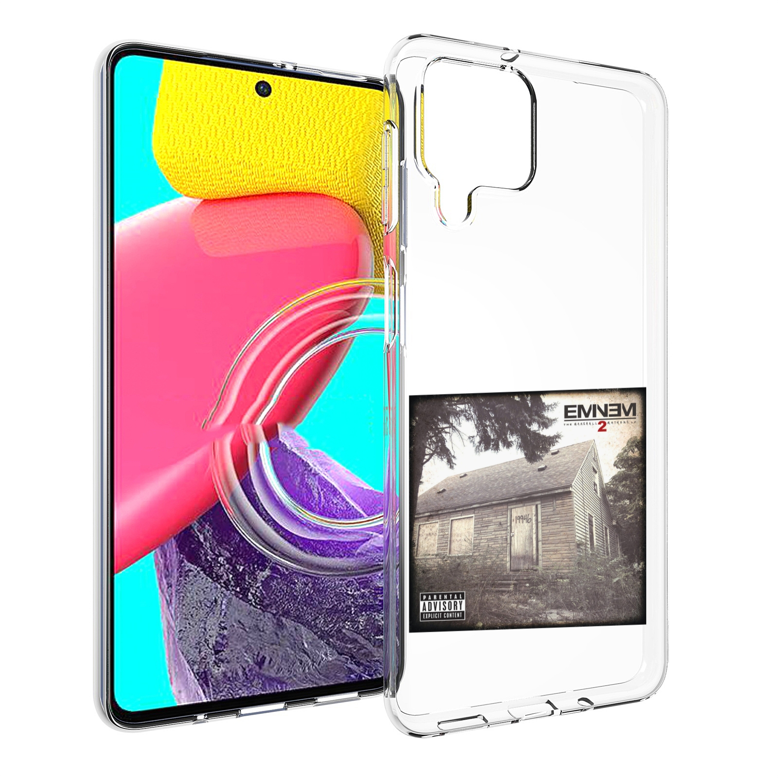 

Чехол MyPads Eminem THE MARSHALL MATHERS LP 2 для Samsung Galaxy M53 (SM-M536), Прозрачный, Tocco