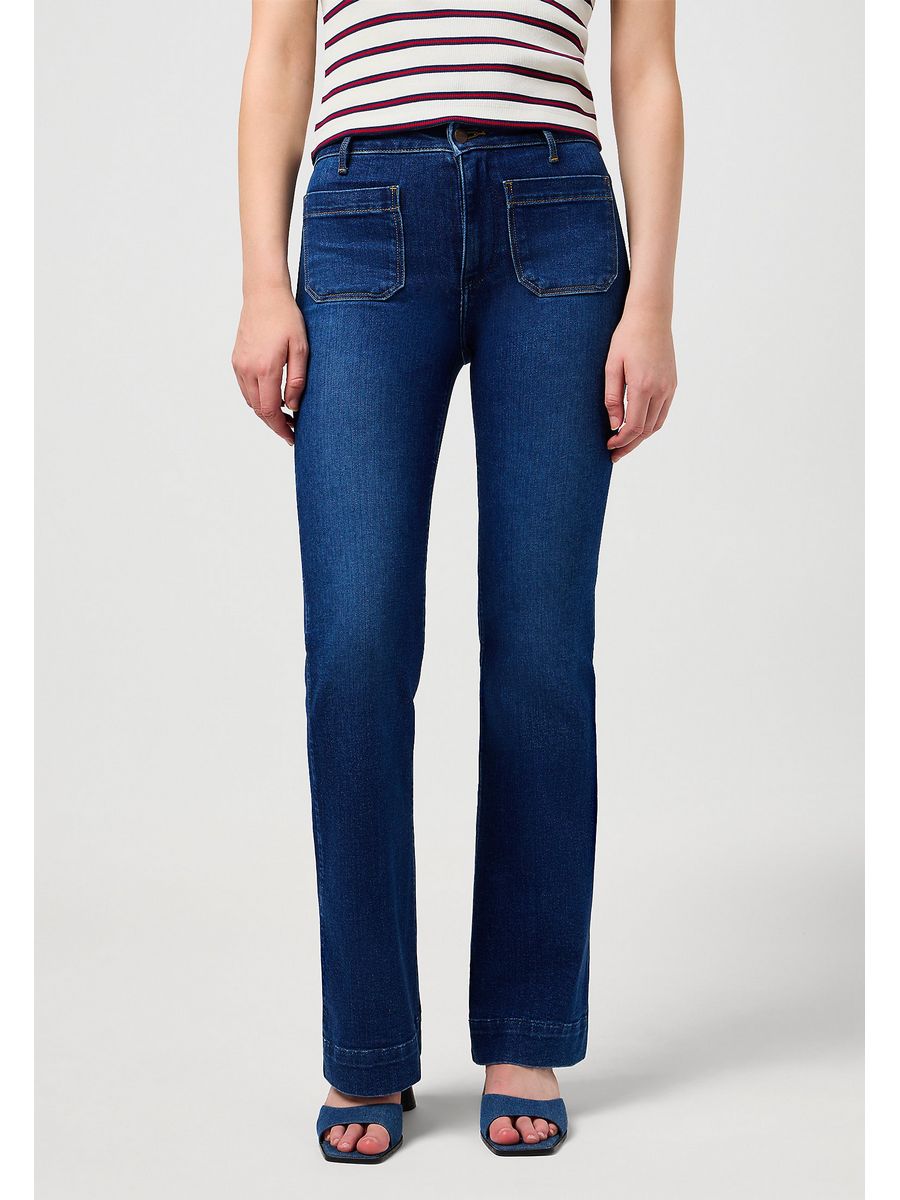 

Джинсы женские Wrangler WR121N02A синие 25/32, Синий, WR121N02A