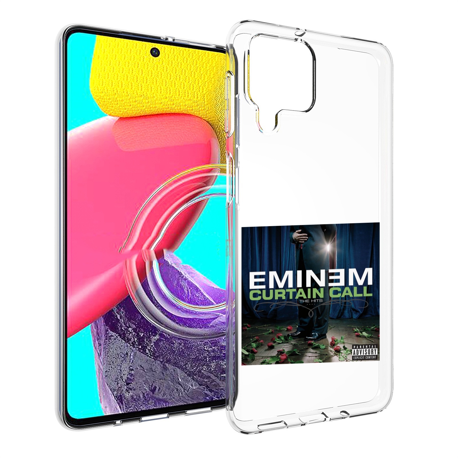 

Чехол MyPads Eminem CURTAIN CALL, THE HITS для Samsung Galaxy M53 (SM-M536), Прозрачный, Tocco