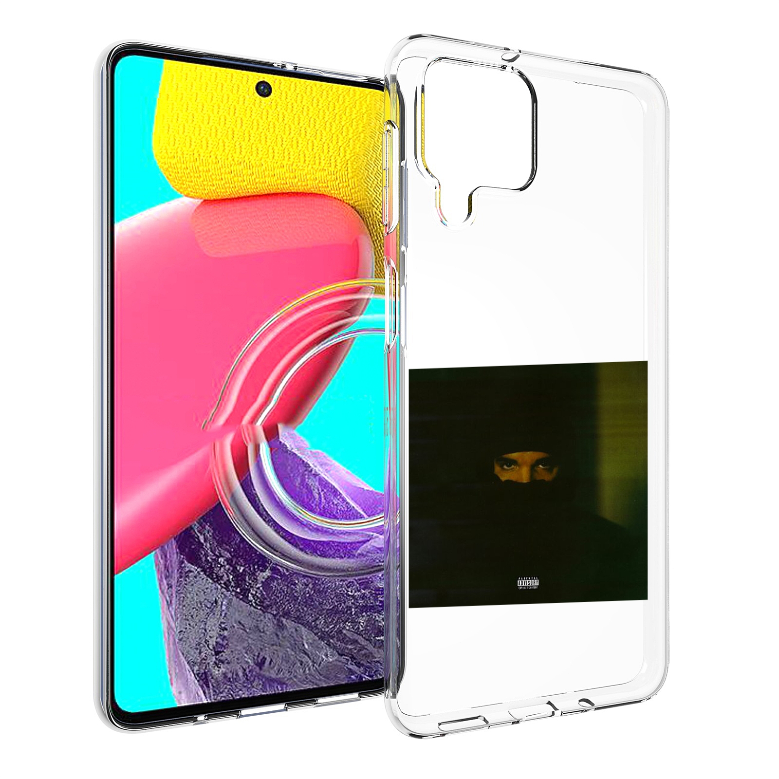 

Чехол MyPads Drake - Dark Lane Demo Tapes для Samsung Galaxy M53 (SM-M536), Прозрачный, Tocco