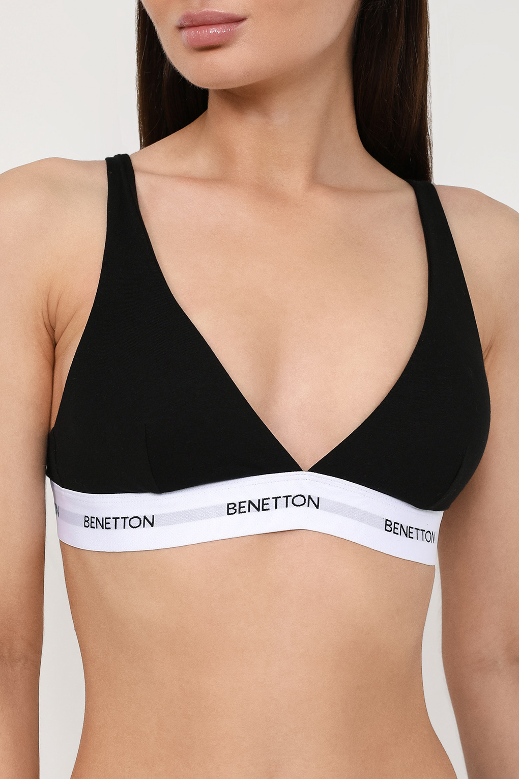 

Бюстгальтер женский Benetton Undercolors 3OP81R00N черный S, 3OP81R00N