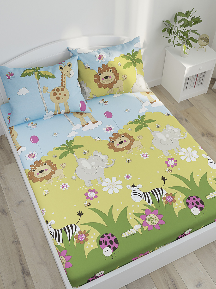 

Простынь Simple House "Мадагаскар" 150х215 см