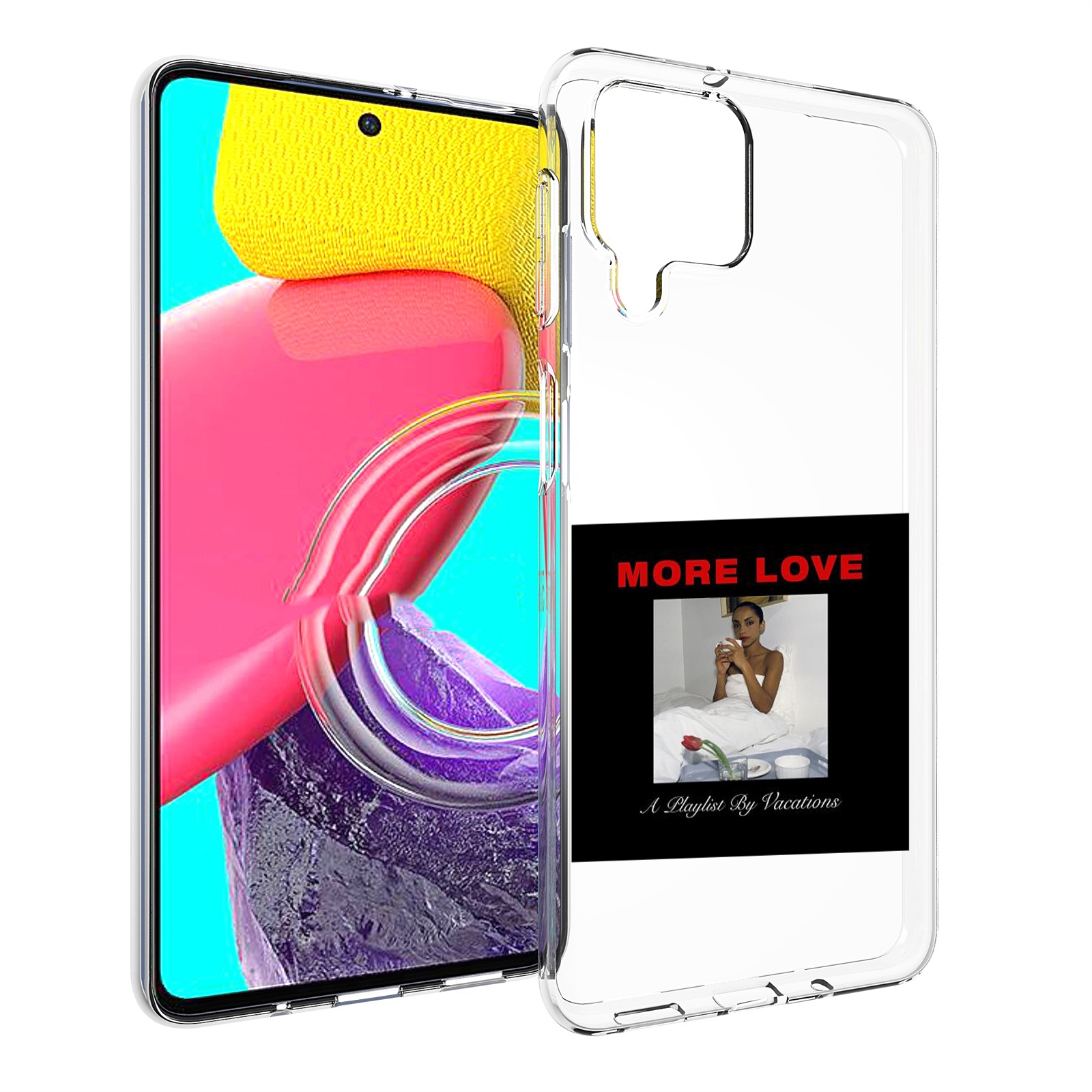 

Чехол MyPads Drake & Sade - More Love для Samsung Galaxy M53 (SM-M536), Прозрачный, Tocco