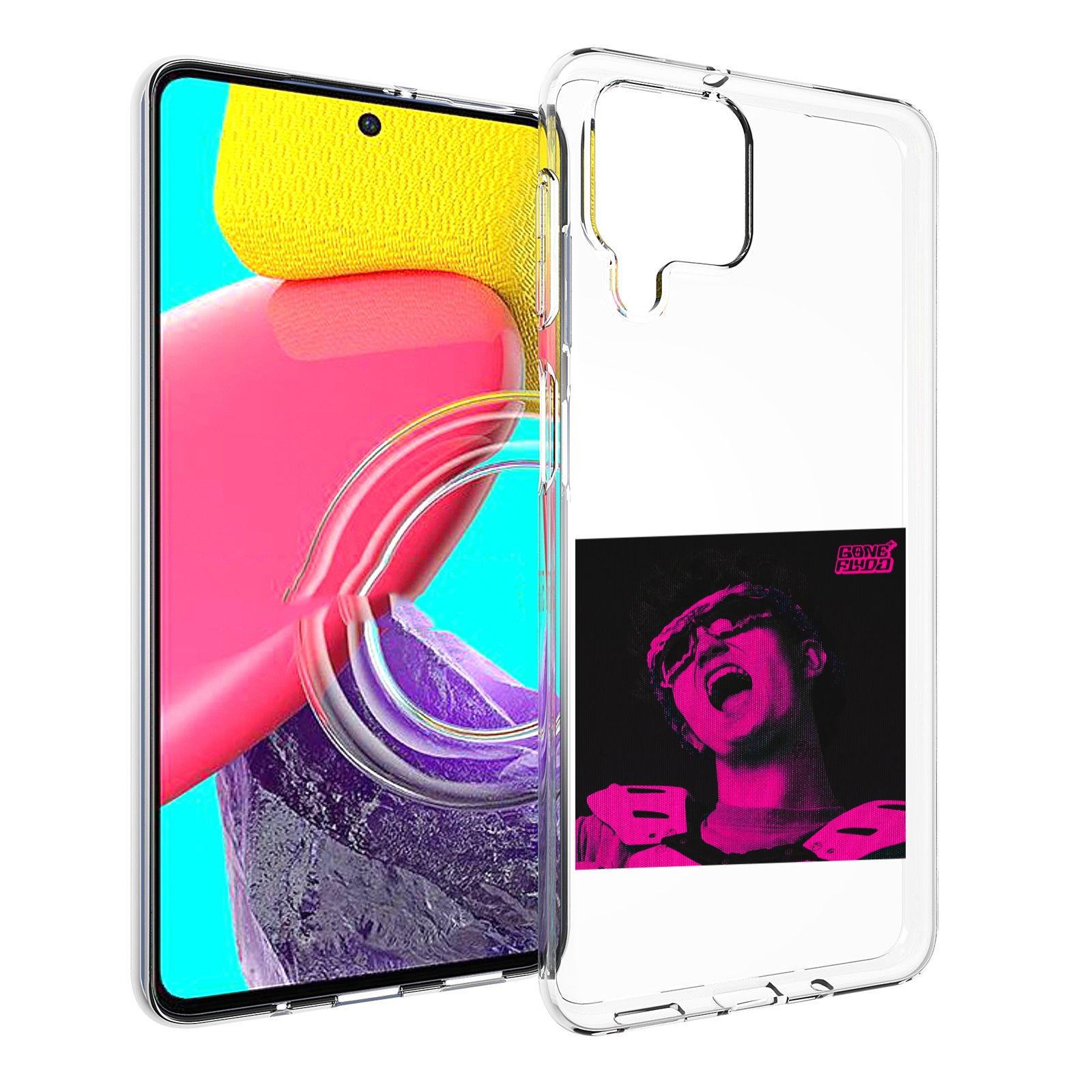

Чехол MyPads Digital Fantazy GONE для Samsung Galaxy M53 (SM-M536), Прозрачный, Tocco