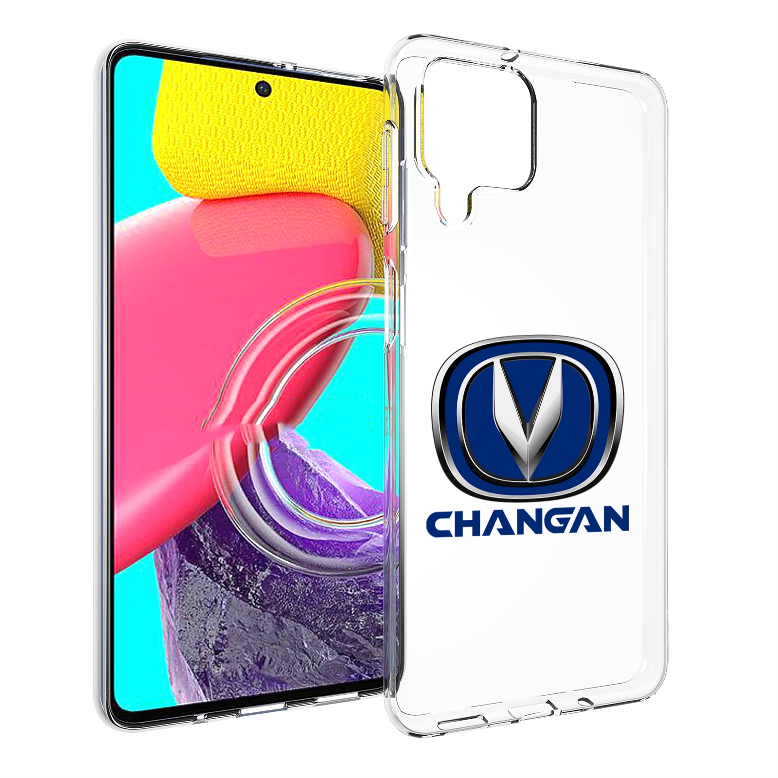 Чехол Mypads Changan Мужской Для Samsung Galaxy M53 (Sm-M536)