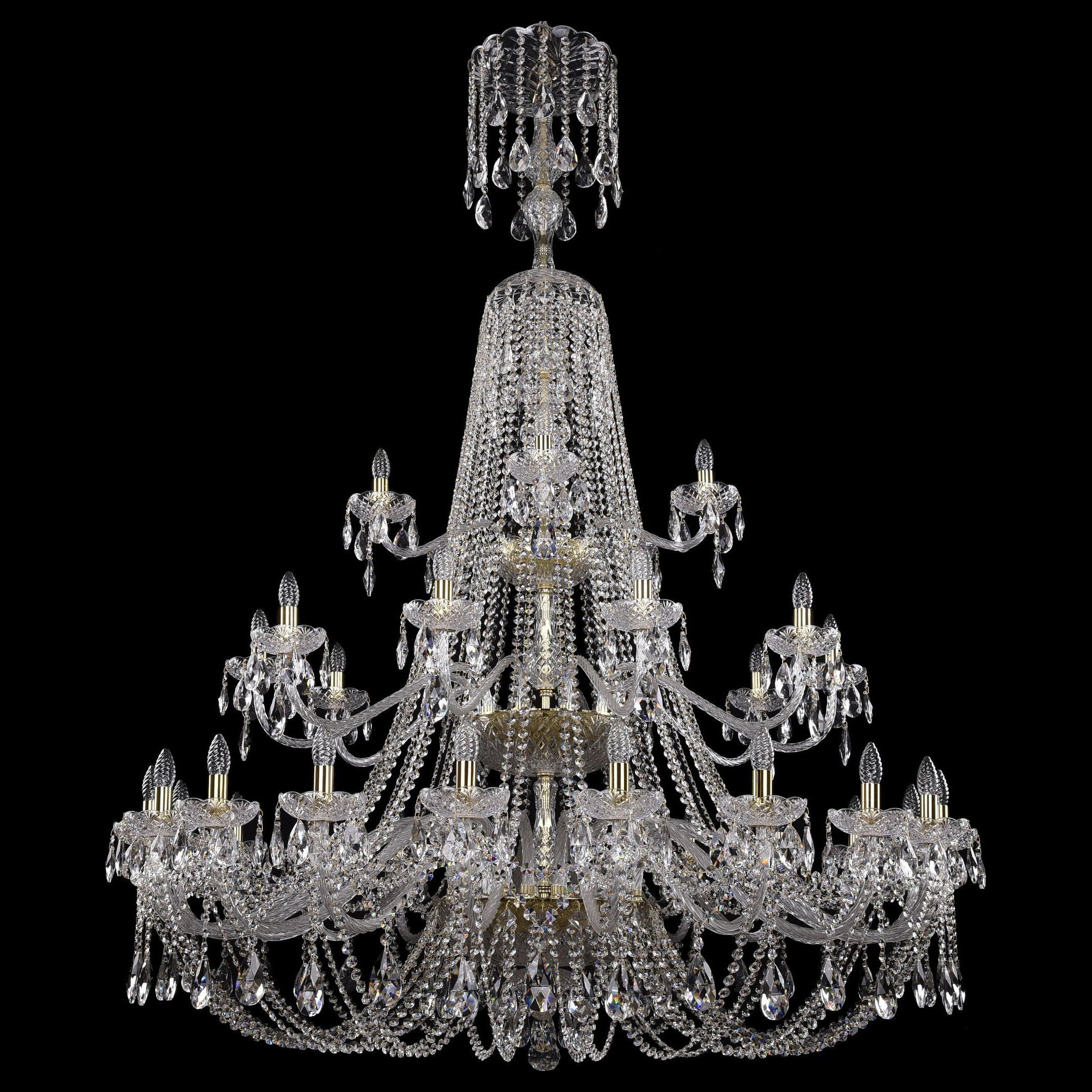 

Подвесная люстра Bohemia Art Classic 11.21.20_10_5.530.3d.XL-196.Gd.Sp