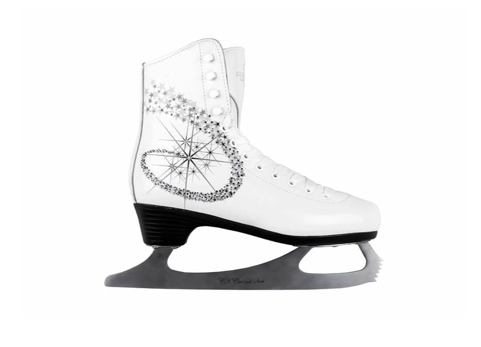 

Коньки детские СК Спортивная коллекция Princess lux leather белые р 33