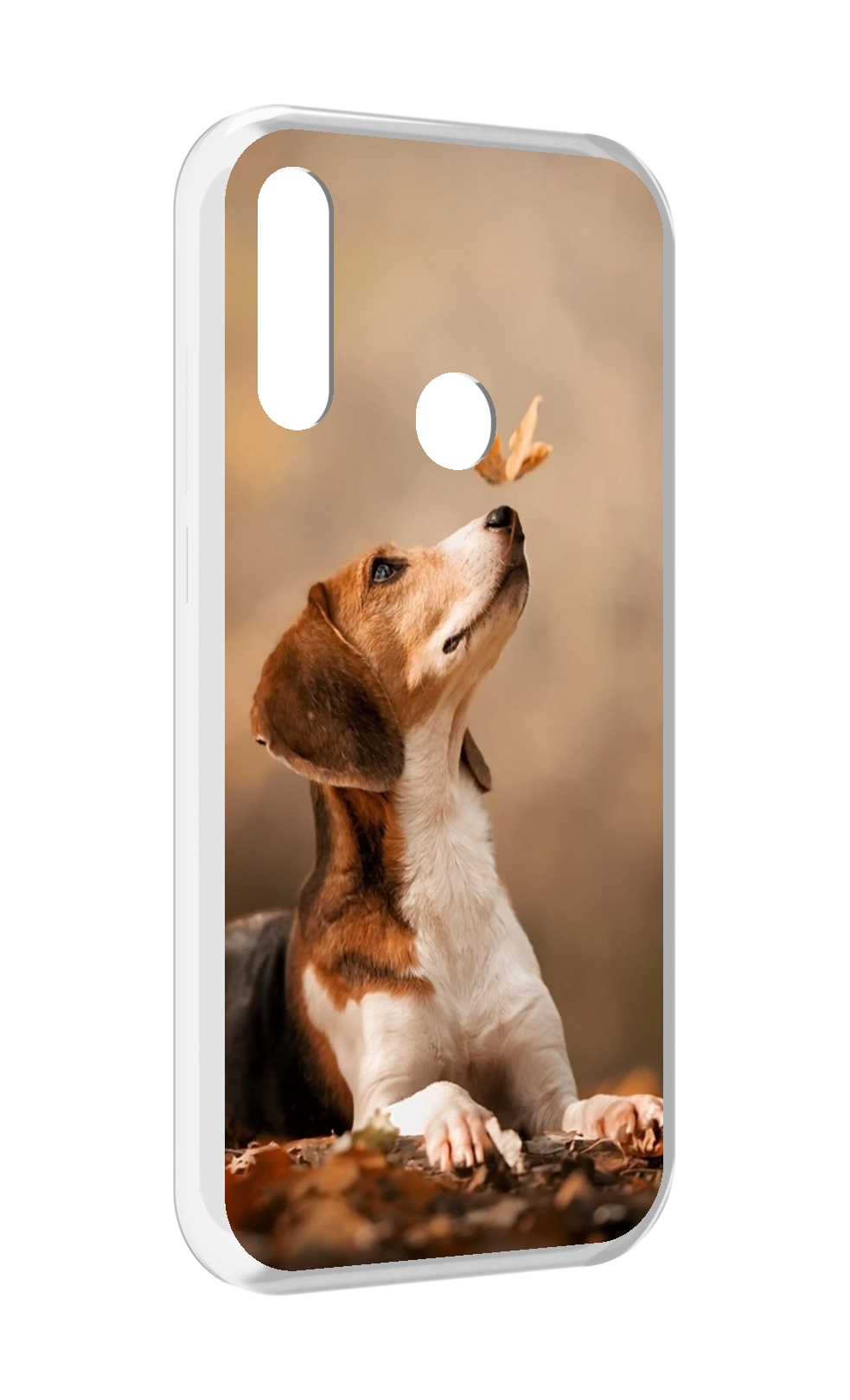 

Чехол MyPads бигль-собака для Lenovo Z6 Pro Youth Edition / Z6 Pro Lite, Прозрачный, Tocco