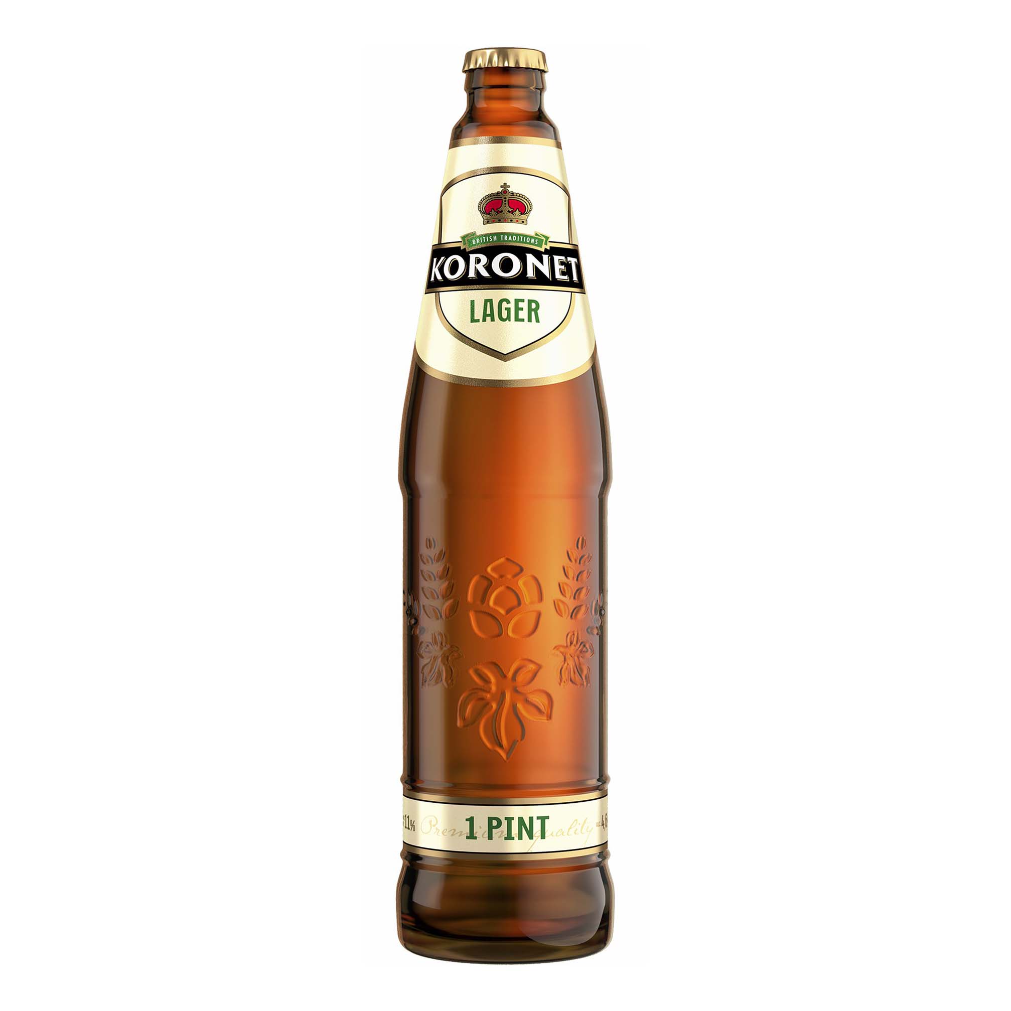 

Пиво Koronet Lager светлое 4,6% 0,568 л