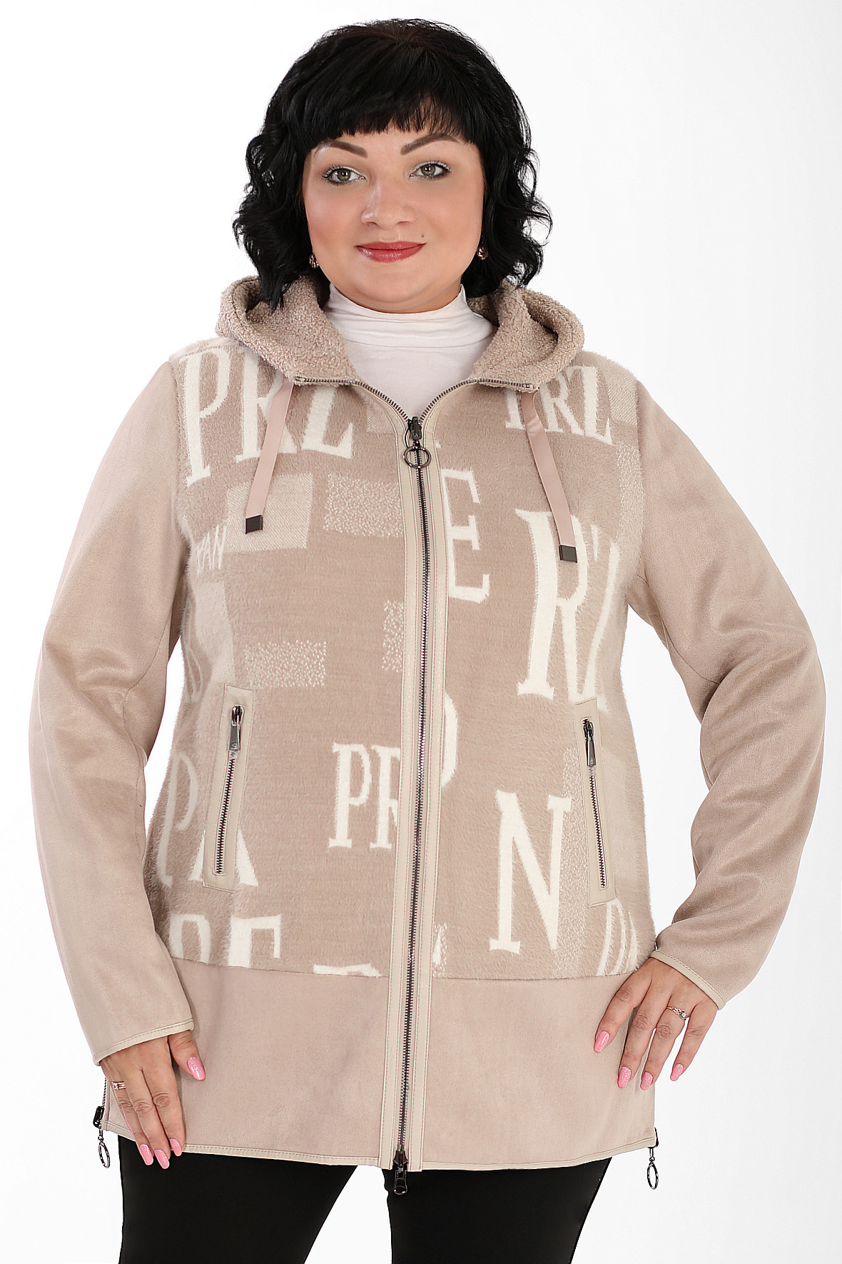 

Пальто женское AlmondShop 026 1727.С1 бежевое 58 RU, Бежевый, 026 1727.С1