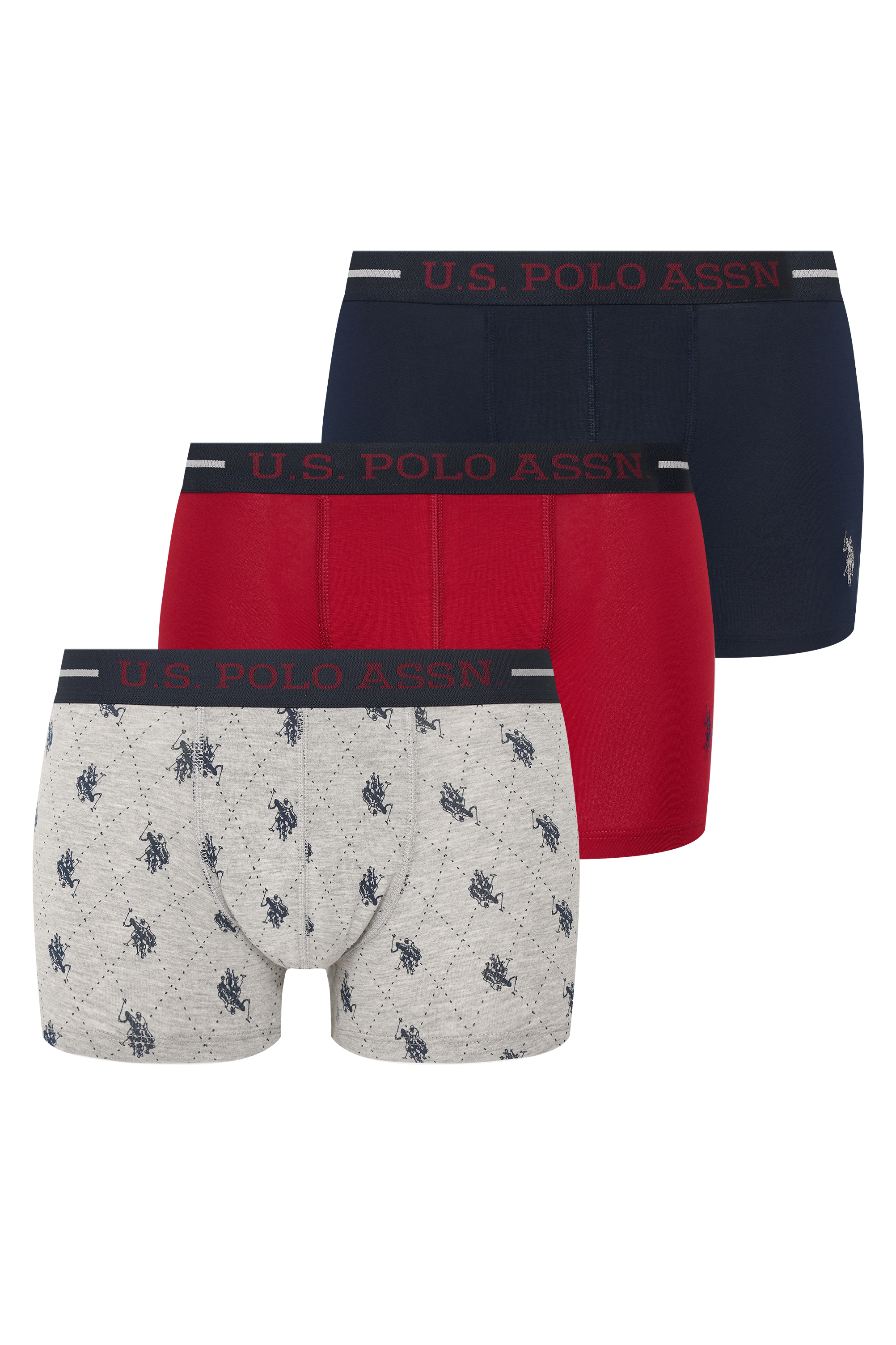 

Комплект трусов мужских U.S. POLO Assn. I081SZ0IA080328_R разноцветных M 3 штуки, Разноцветный, I081SZ0IA080328_R