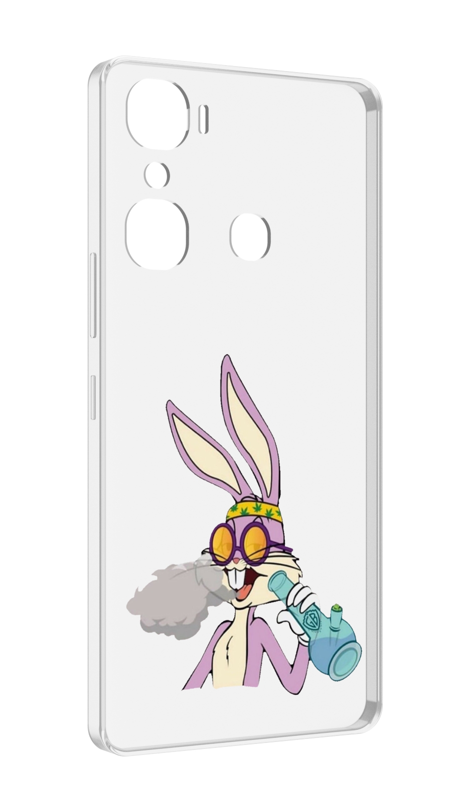 

Чехол MyPads бакс-банни-любитель-подымить для Infinix Hot 12 Pro, Прозрачный, Tocco