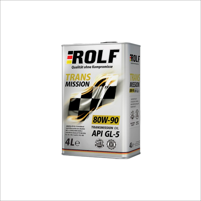 Rolf Transmission Sae 80w-90 Api Gl-5 4л Rolf Арт. 322243, Штука ROLF арт. 322243
