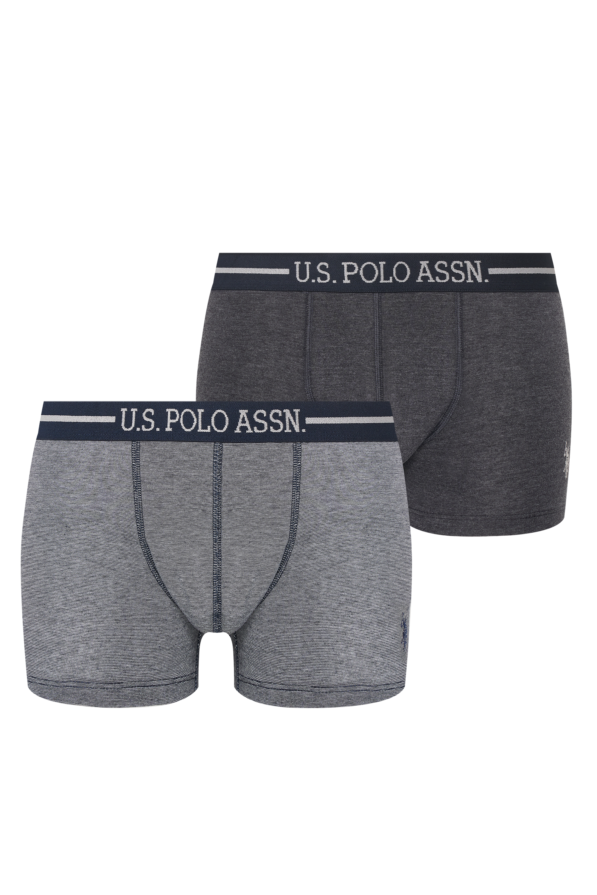 

Комплект трусов мужских U.S. POLO Assn. I081SZ0IA08030624Y_R_2LI серых 3XL 2 штуки, Серый, I081SZ0IA08030624Y_R_2LI