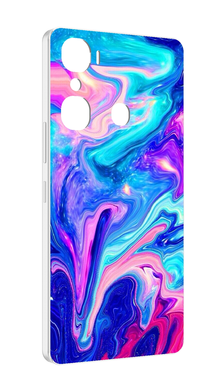 

Чехол MyPads акварельные-краски для Infinix Hot 12 Pro, Прозрачный, Tocco