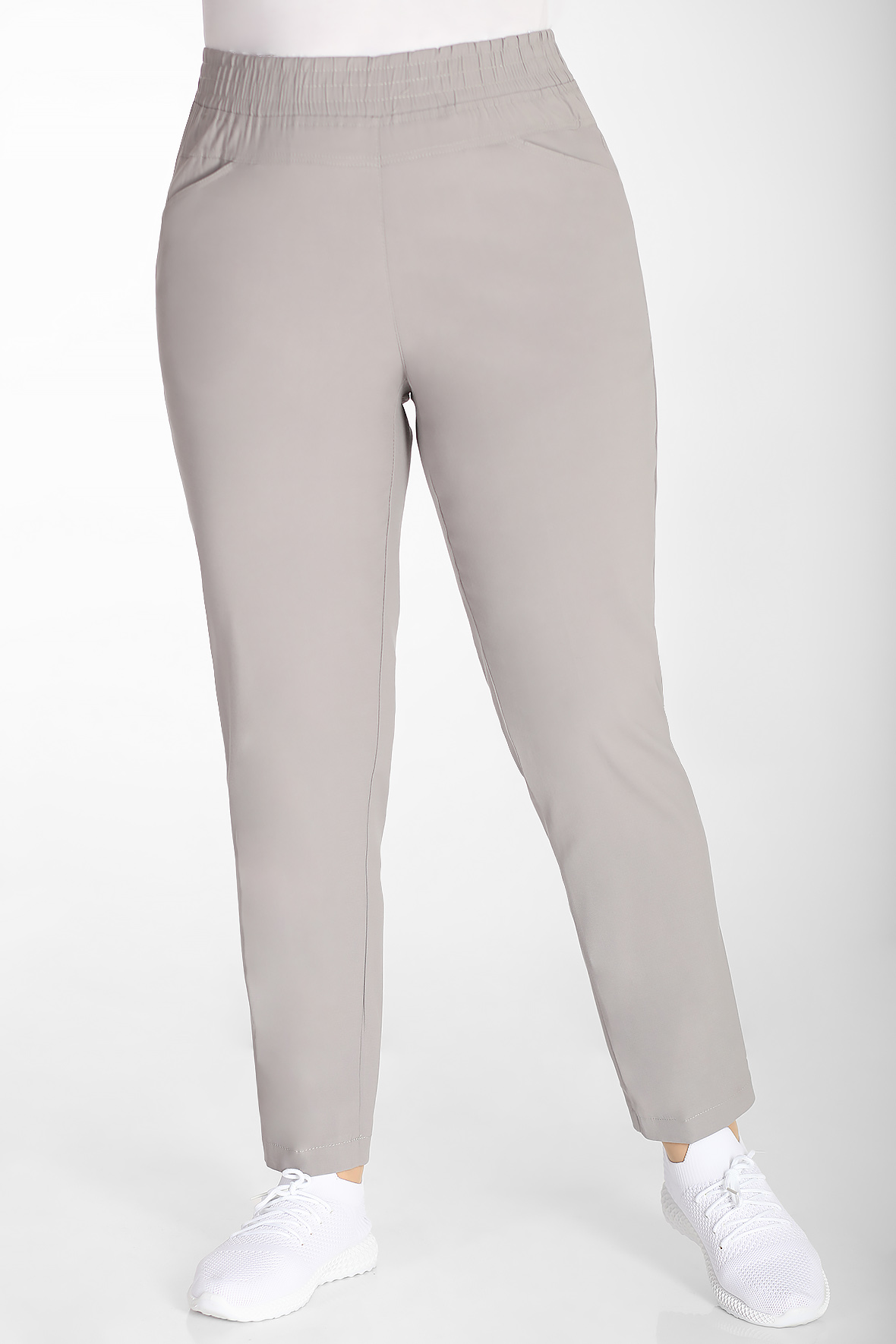 

Брюки женские AlmondShop 1Г-33 2-970.С5 серые 52 RU, Серый, 1Г-33 2-970.С5