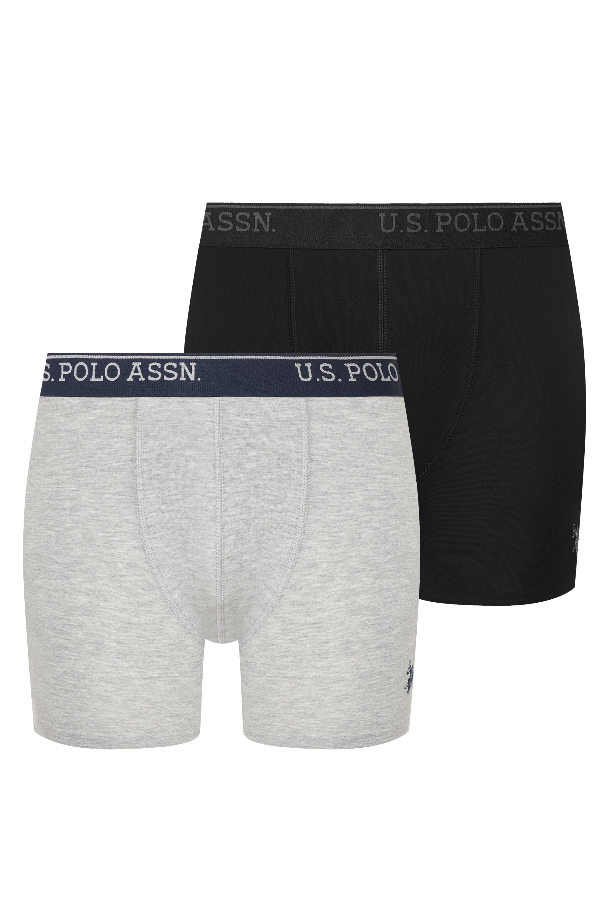 Комплект трусов мужских U.S. POLO Assn. I081SZ0IA080454_R разноцветных L 2 штуки U.S. POLO ASSN. разноцветный