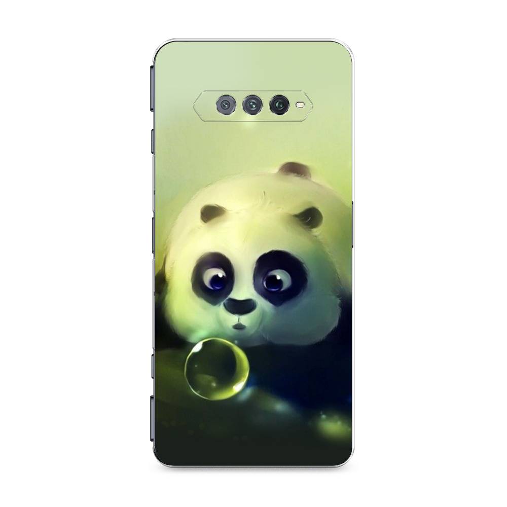 

Чехол на Xiaomi Black Shark 4 "Малыш панды", Зеленый;черный;серый, 311550-1