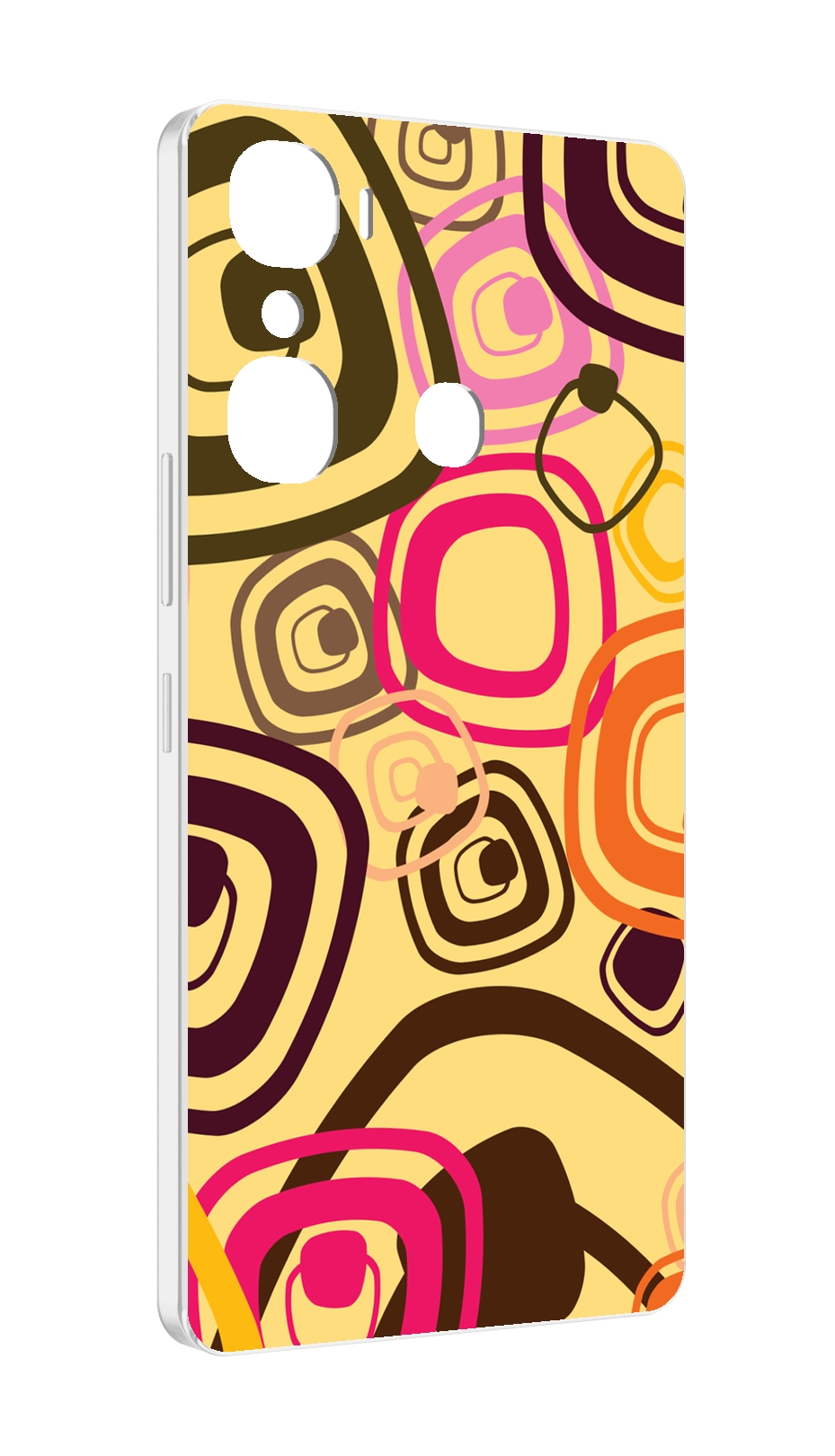 

Чехол MyPads абстракция-на-желтом-фоне для Infinix Hot 12 Pro, Прозрачный, Tocco