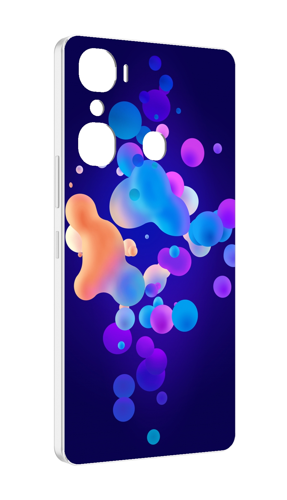 

Чехол MyPads абстрактные-пузырьки для Infinix Hot 12 Pro, Прозрачный, Tocco