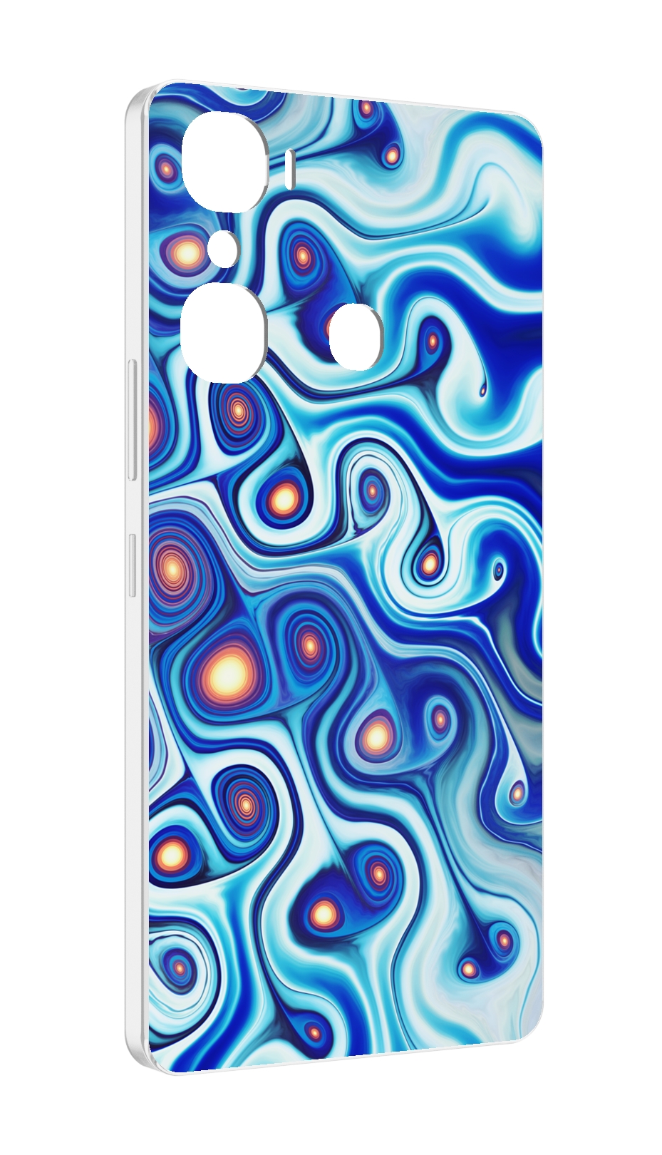 

Чехол MyPads абстрактная-текстура для Infinix Hot 12 Pro, Прозрачный, Tocco
