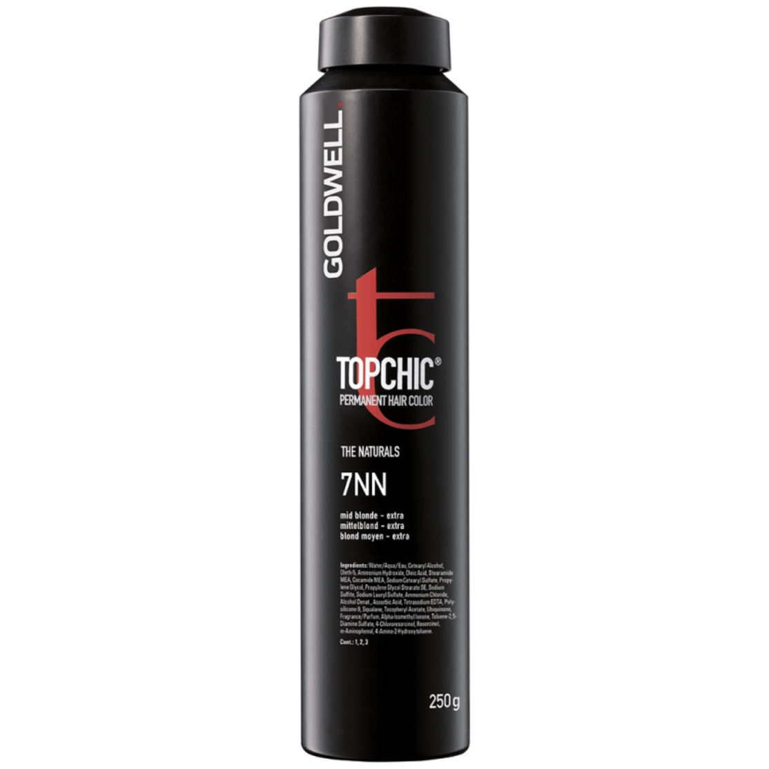 Краска для волос Goldwell Topchic 7NN русый экстра 250 мл