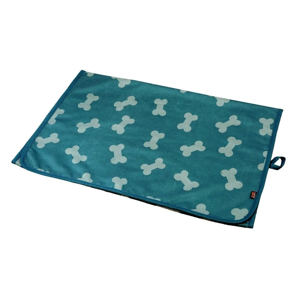 

Полотенце для собак RUKKA Pets Micro Medium Towel голубой