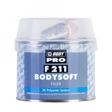 

Шпатлевка полиэфирная HB BODY 211, 1 кг, Желтый