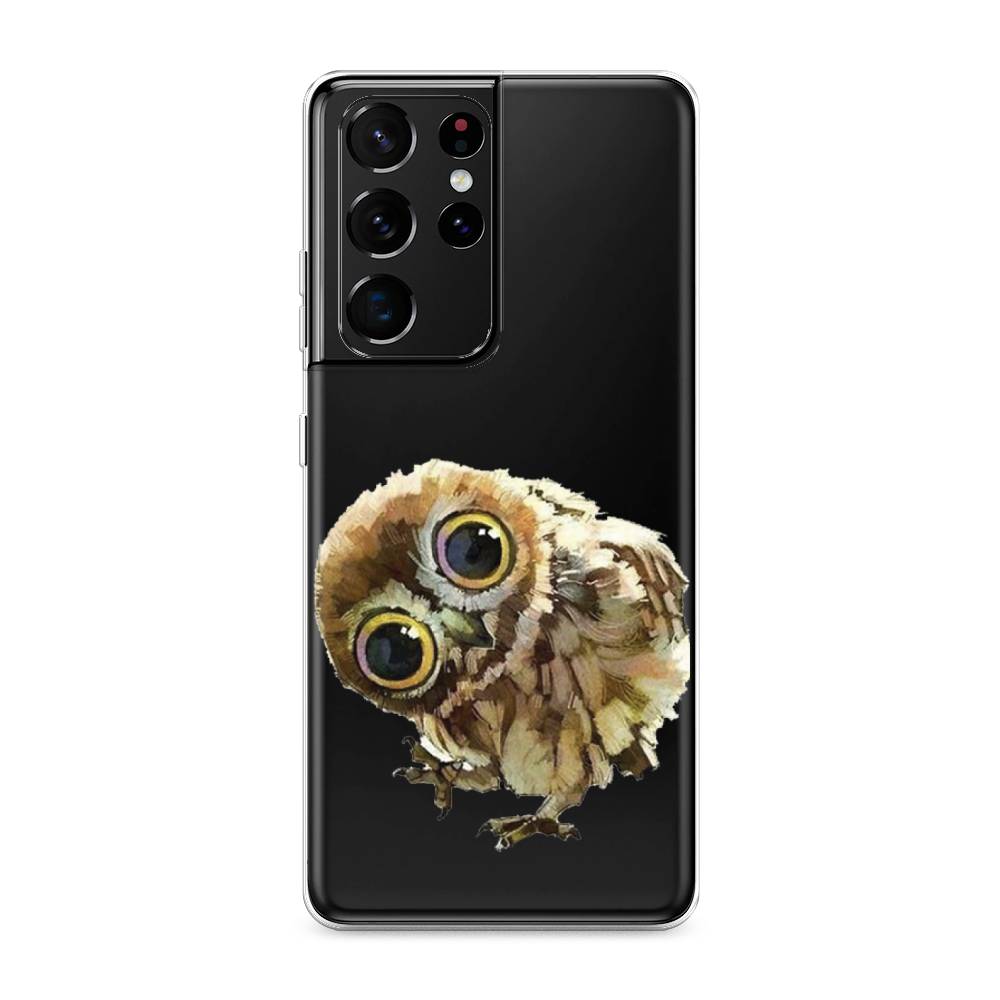 

Чехол Awog на Samsung Galaxy S21 Ultra / Самсунг S21 Ultra "Любопытный совенок", Разноцветный, 2102250-1