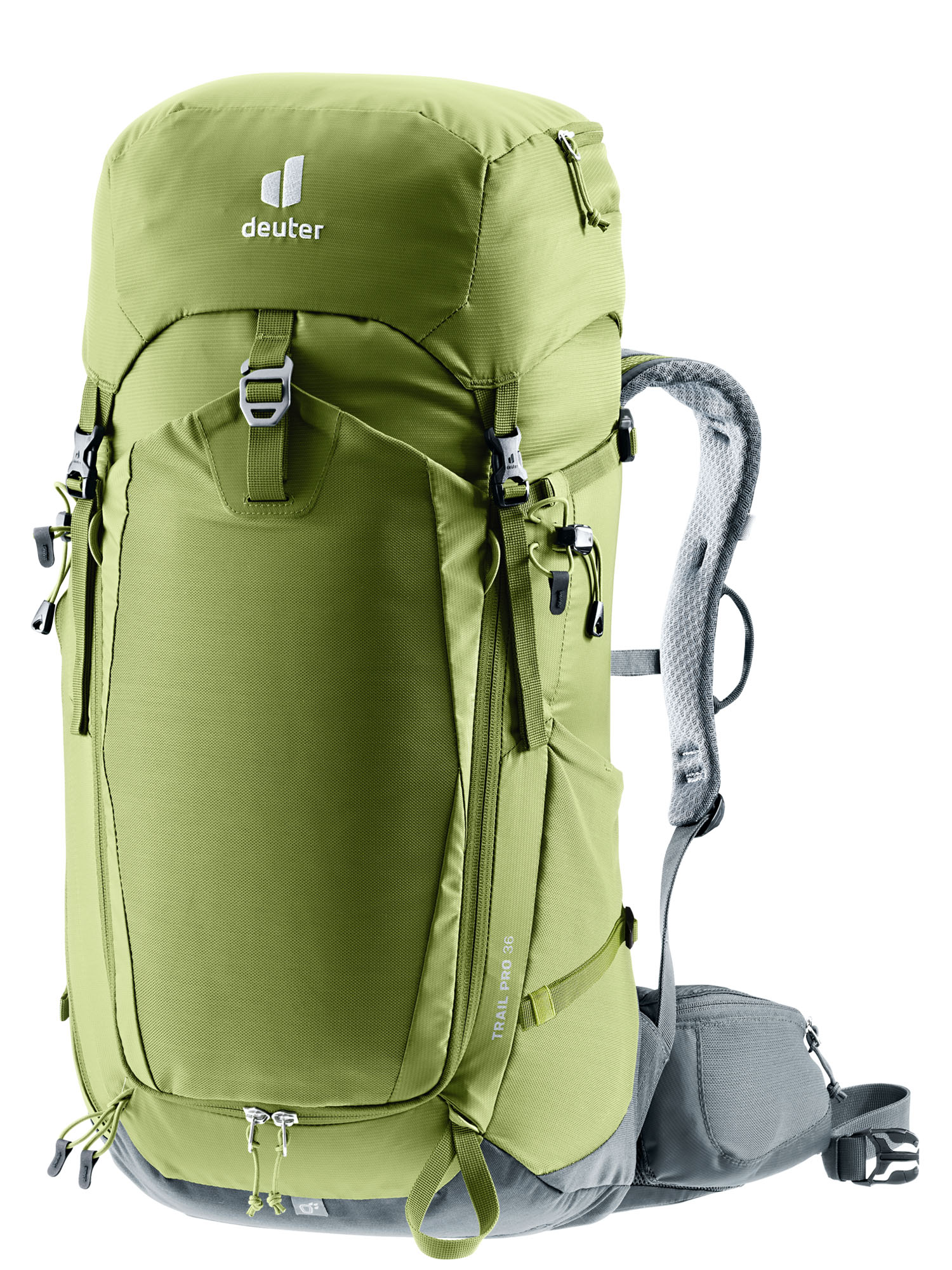 

Рюкзак Deuter Trail Pro 36 Meadow/Graphite (Б/Р), Серый;зеленый, Trail Pro
