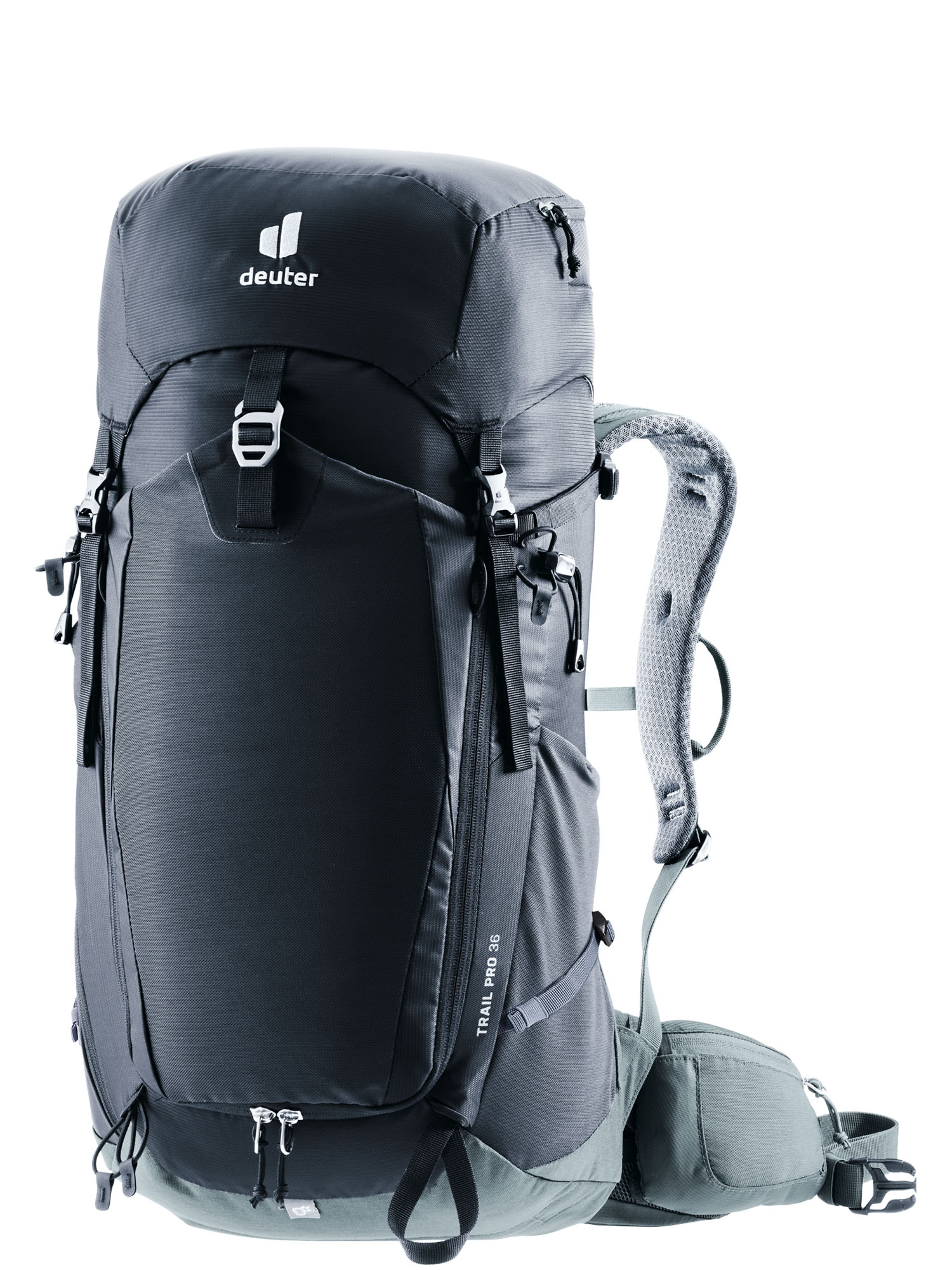 

Рюкзак Deuter Trail Pro 36 Black/Shale (Б/Р), Черный;зеленый, Trail Pro