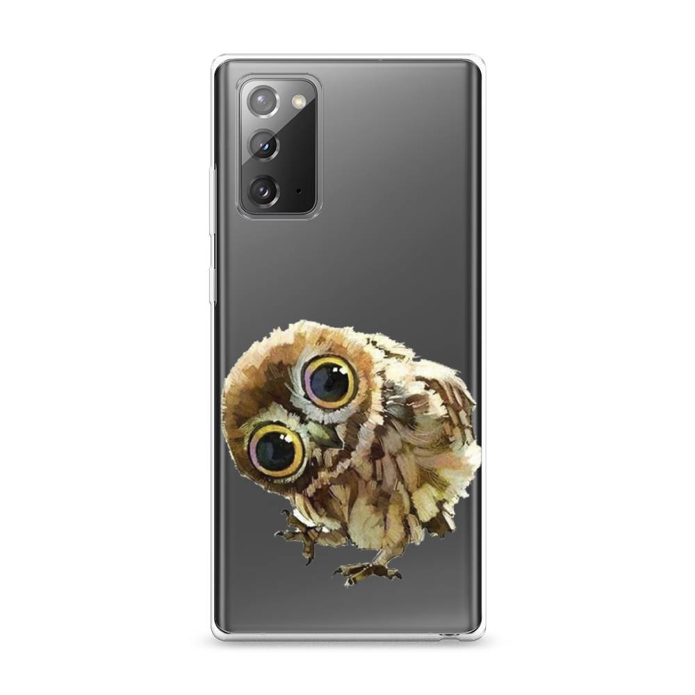 

Чехол Awog на Samsung Galaxy Note 20 / Самсунг Note 20 "Любопытный совенок", Разноцветный, 2100950-1