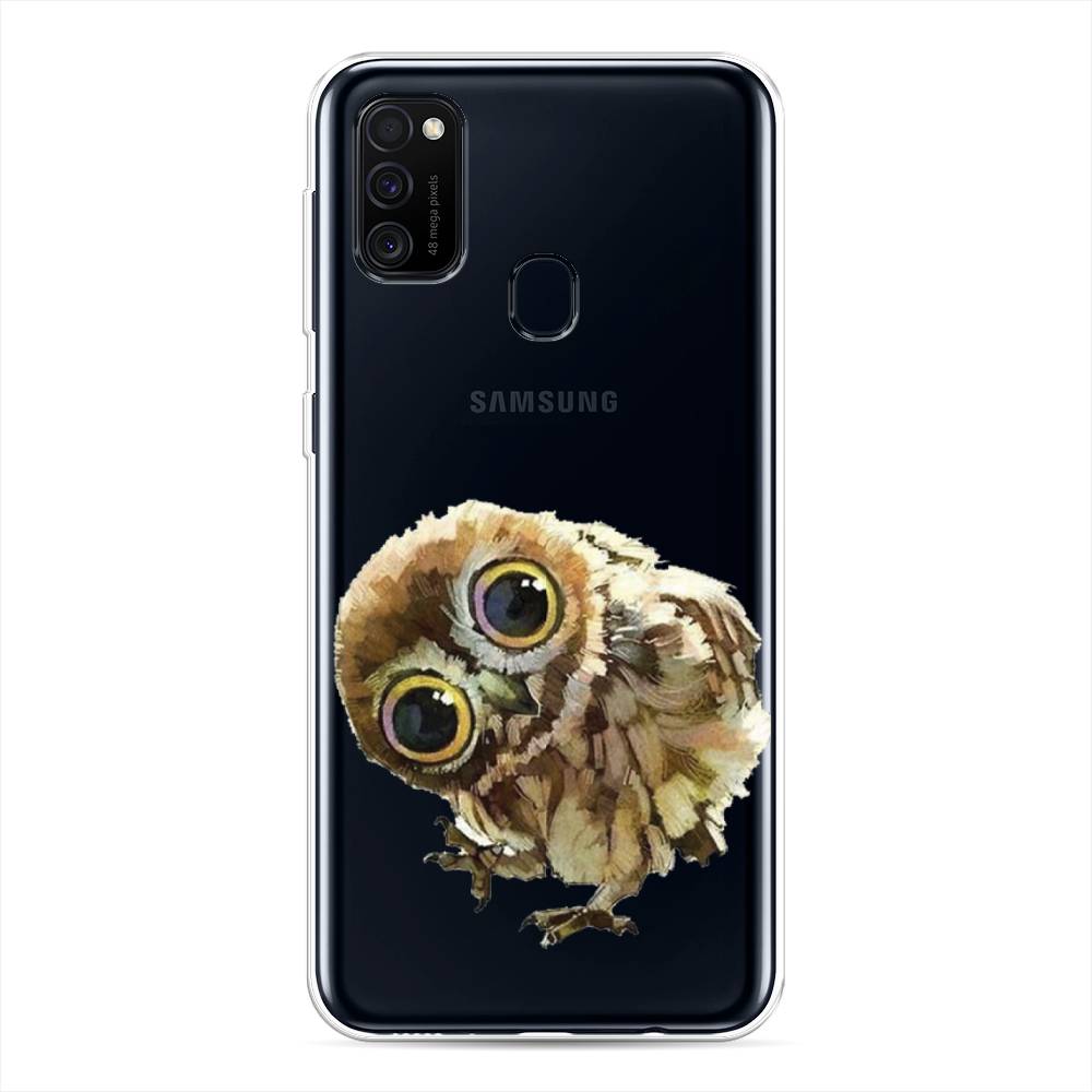 

Чехол Awog на Samsung Galaxy M30s/M21 "Любопытный совенок", Разноцветный, 29850-1