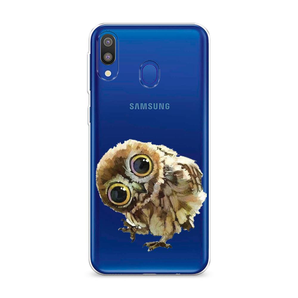 

Чехол Awog на Samsung Galaxy M20 "Любопытный совенок", Разноцветный, 27450-1