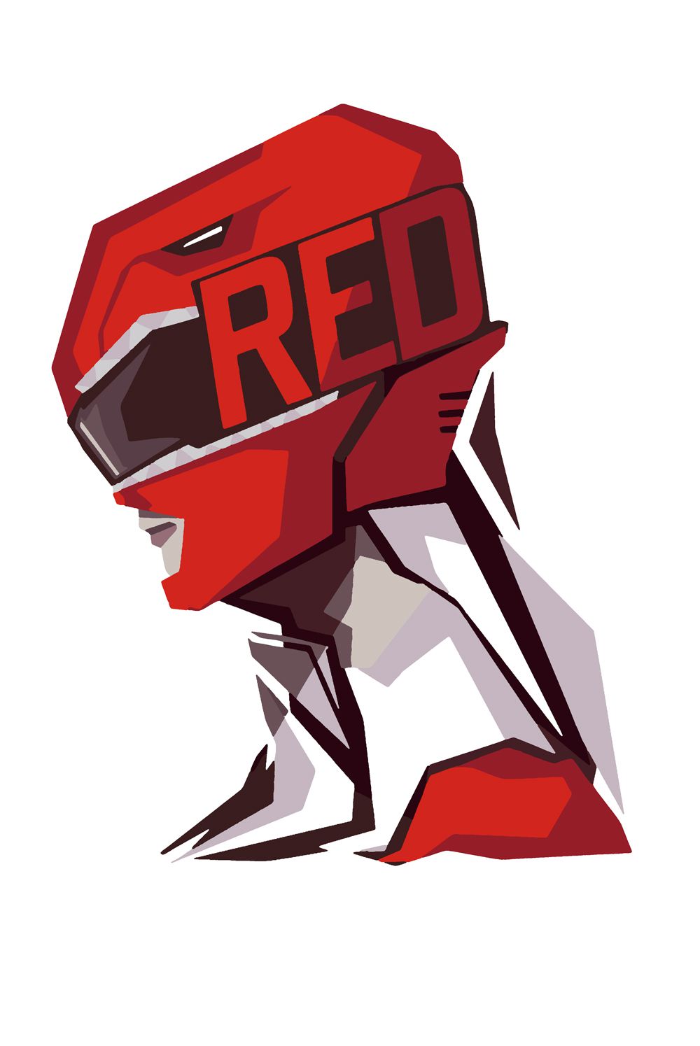 

Картина по номерам Красиво Красим Красный Рейнджер, 100 х 120 см, Красный Рейнджер