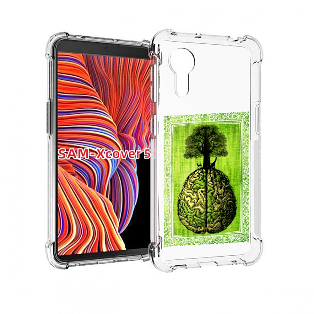 

Чехол MyPads абстракция здоровый мозг для Samsung Galaxy Xcover 5, Прозрачный, Tocco