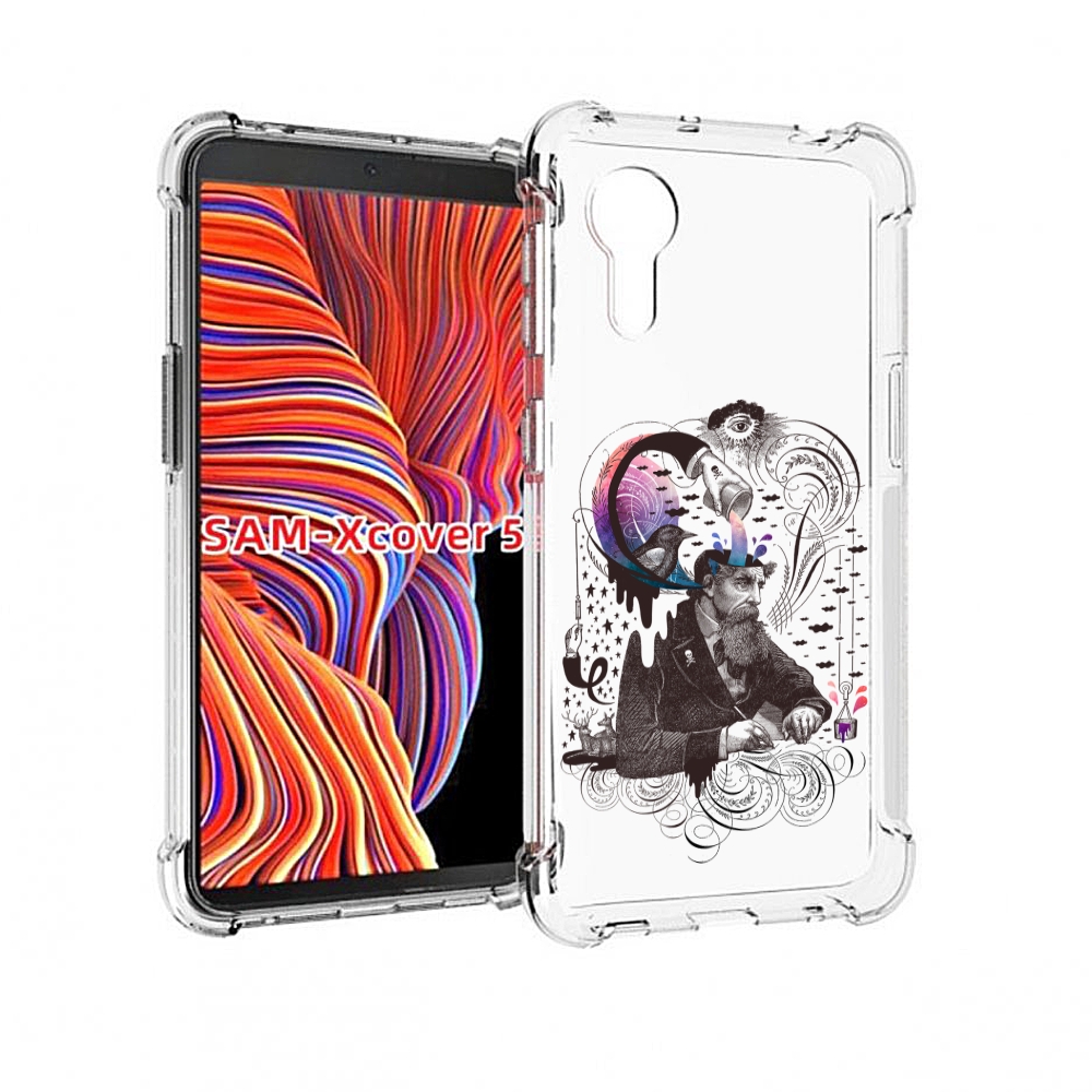 

Чехол MyPads абстракция думающий мужчина для Samsung Galaxy Xcover 5, Прозрачный, Tocco