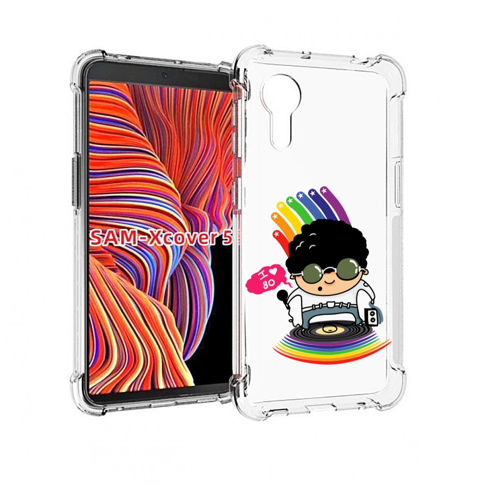 

Чехол MyPads Я люблю 80-е для Samsung Galaxy Xcover 5, Прозрачный, Tocco