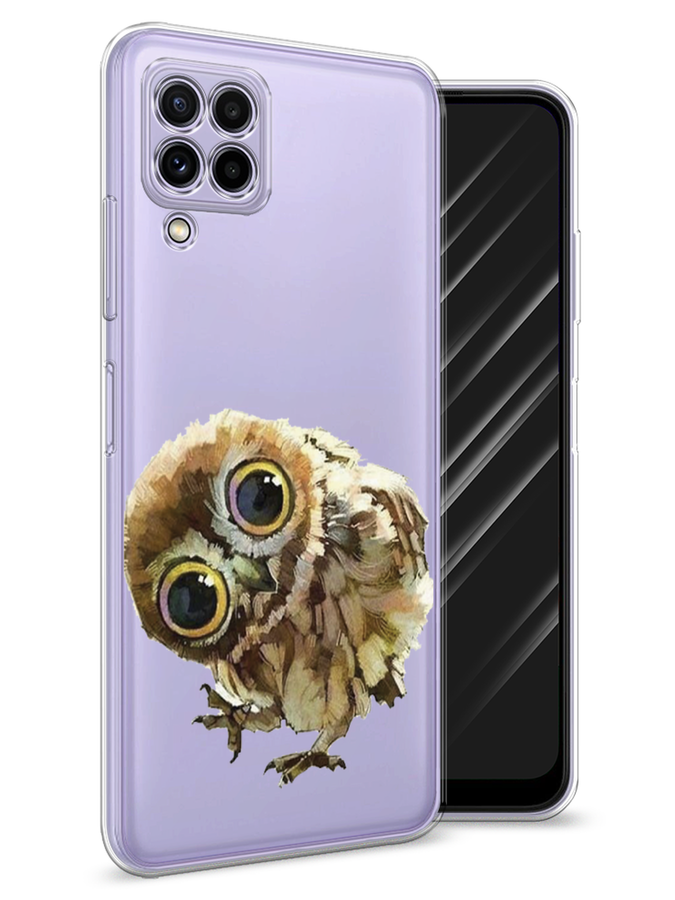 

Чехол Awog на Samsung Galaxy A22 / Самсунг A22 "Любопытный совенок", Разноцветный, 2103150-1